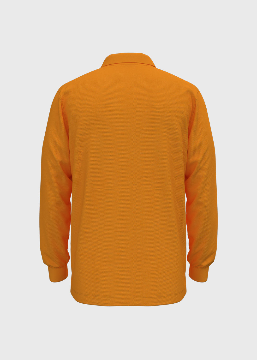 Long Sleeve Polo - Gold