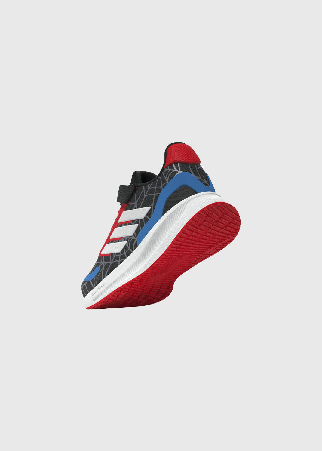 Marvel Spider-Man Runfalcon Kids Velcro Running Shoes – Black/Red