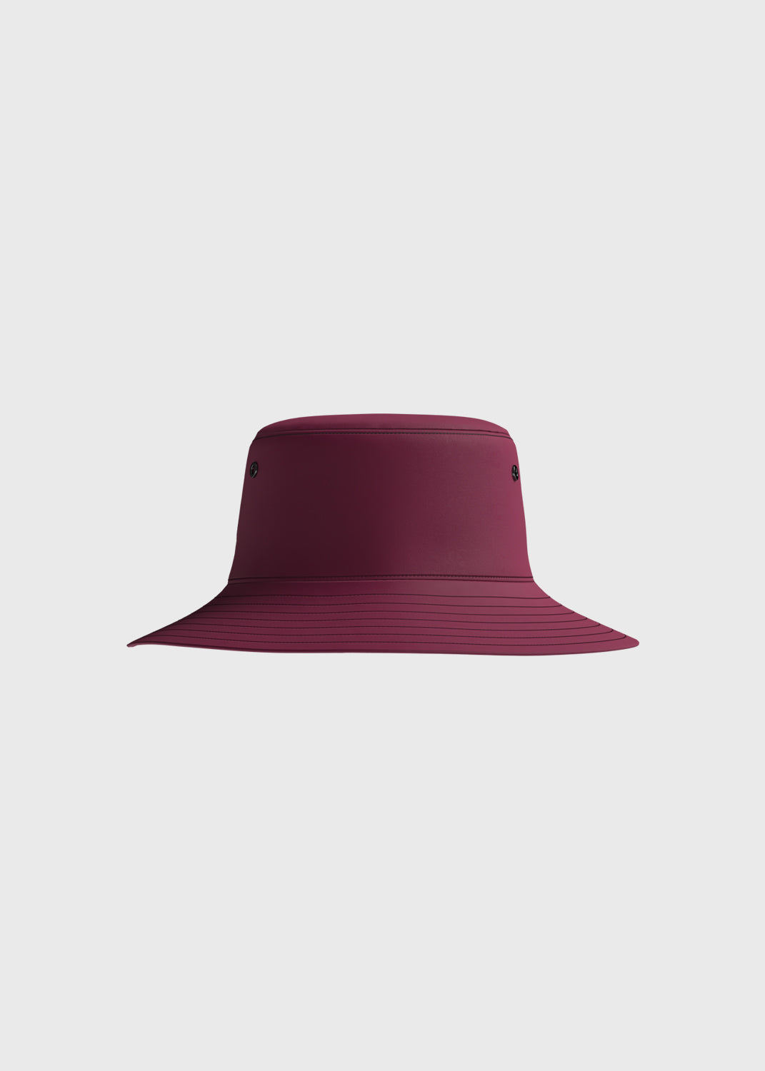 Microfibre Bucket Hat - Maroon