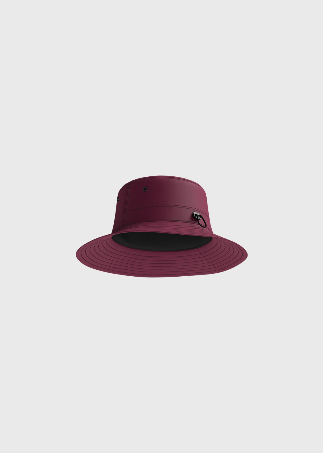 Microfibre Bucket Hat - Maroon