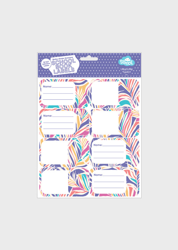 Book Labels - Paradise Palms