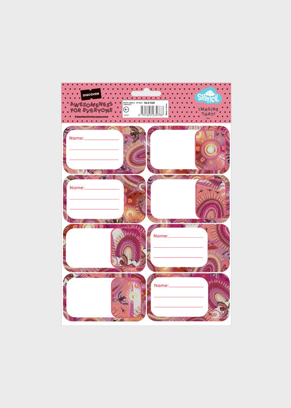 Book Labels - Yarrawala