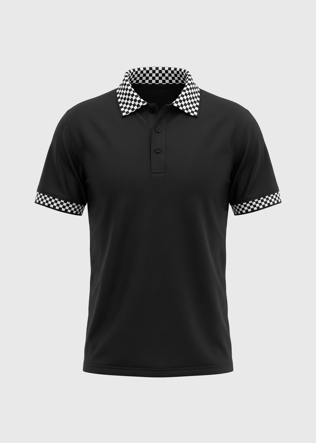 Chef Works Black Polo