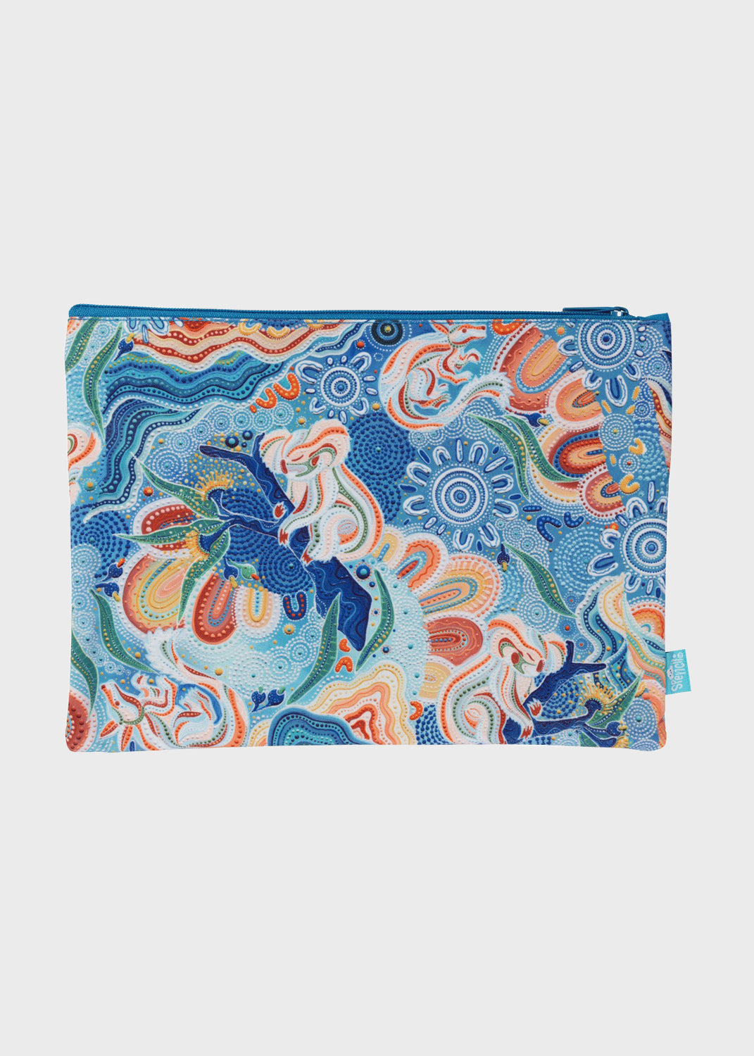 A4 Twin Zip Pencil Case - Wani-Wani Wantina