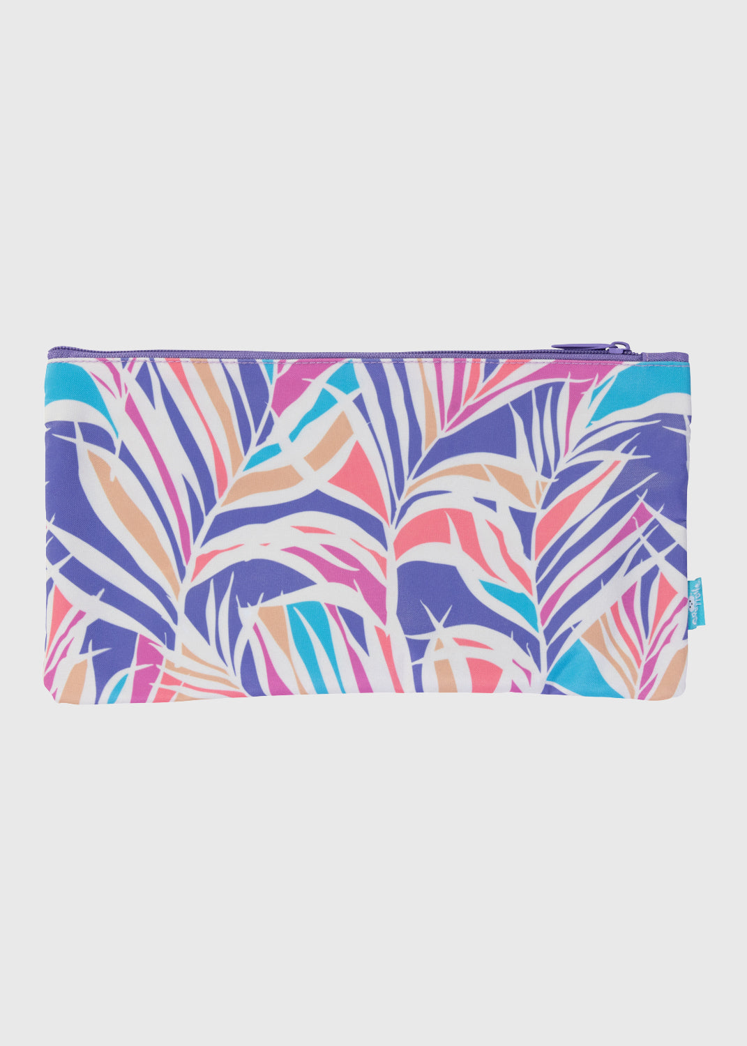 Twin Zip Pencil Case - Paradise Palms