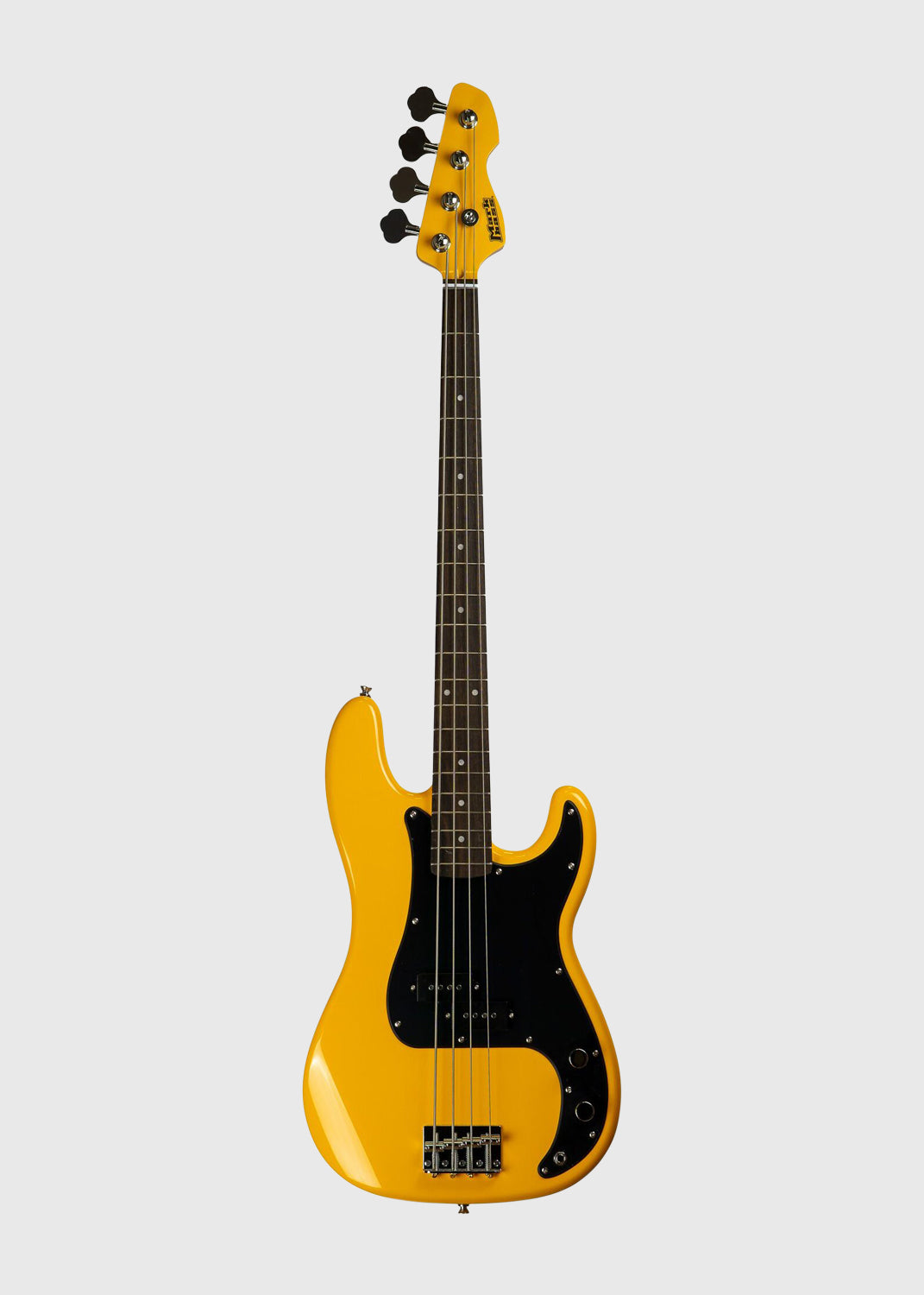 Yellow Little Bass 4-String Short Scale Electric Bass Guitar - Yellow