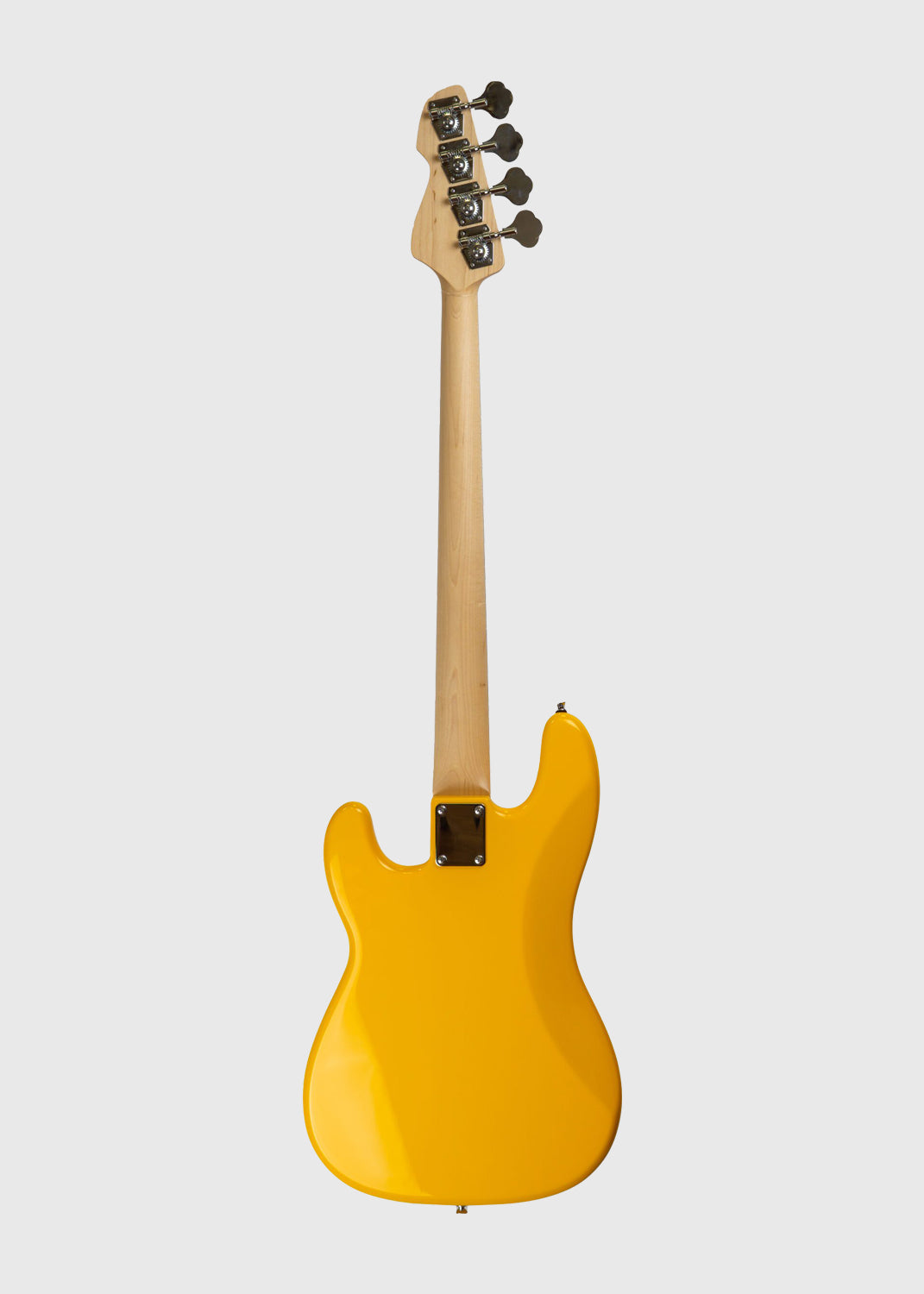 Yellow Little Bass 4-String Short Scale Electric Bass Guitar - Yellow