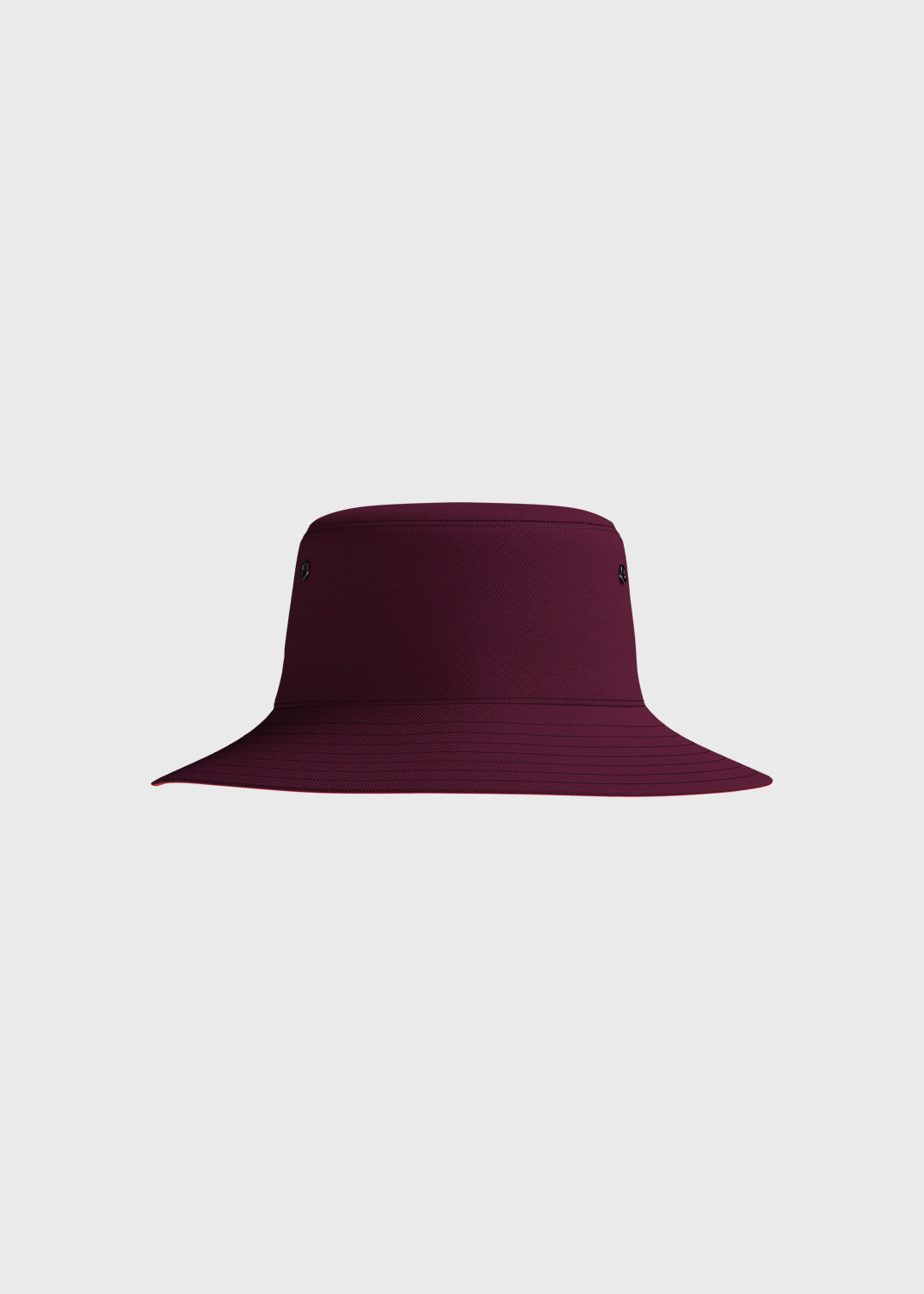 Reversible Bucket Hat - Maroon/Cherry Red
