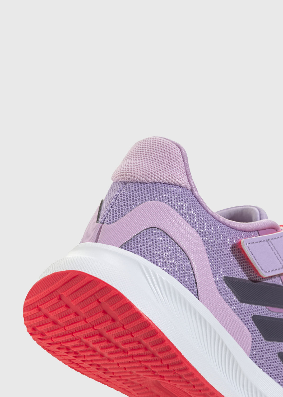 Runfalcon 5 Kids Velcro Running Shoes – Powder Plum/Aurora Plum