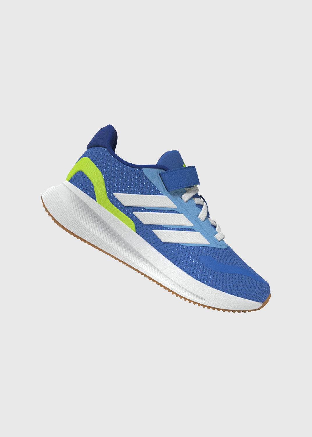 Runfalcon 5 Kids Velcro Running Shoes – Royal Blue/White