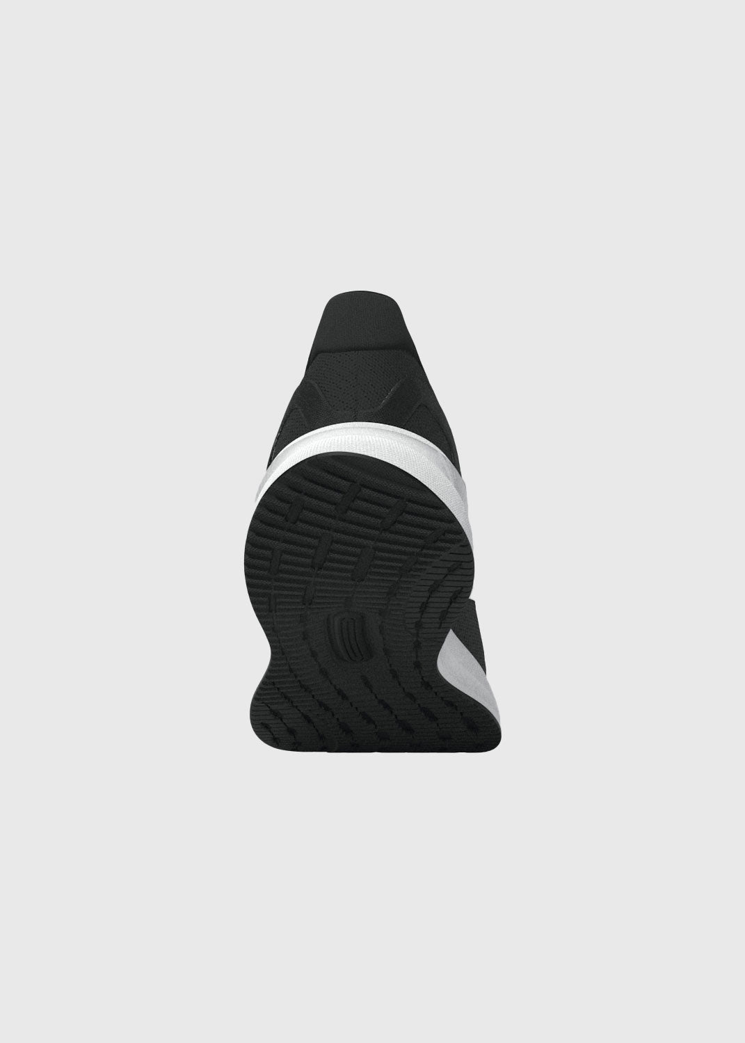 Runfalcon 5 Kids Velcro Running Shoes – Black/White