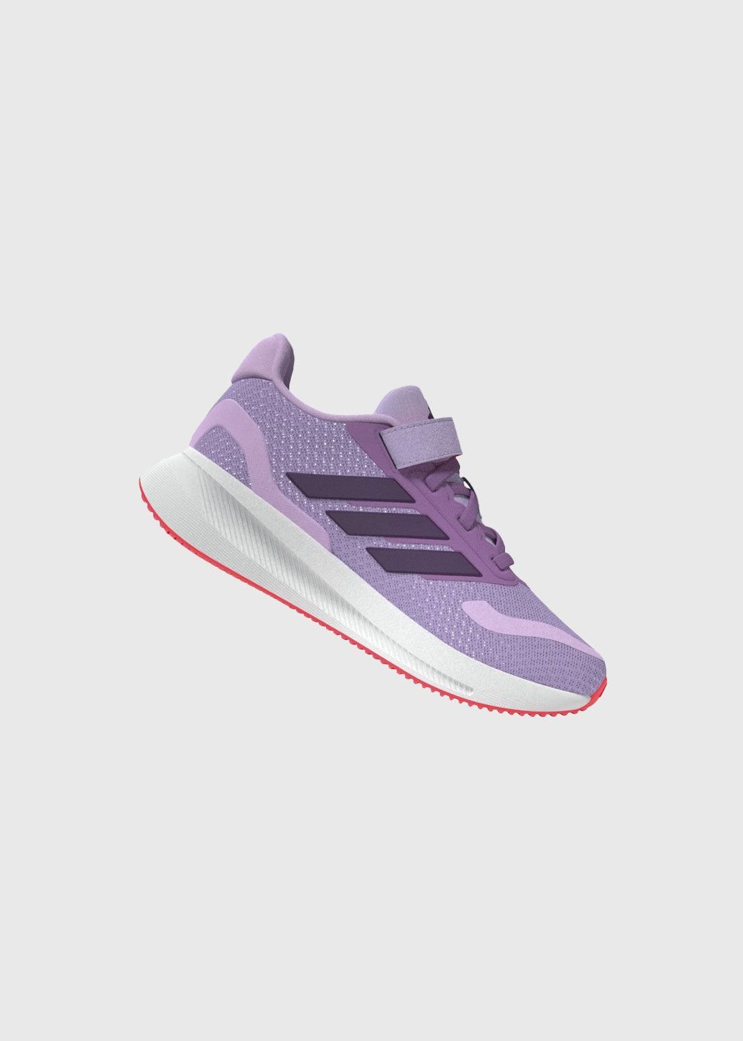 Runfalcon 5 Kids Velcro Running Shoes – Powder Plum/Aurora Plum