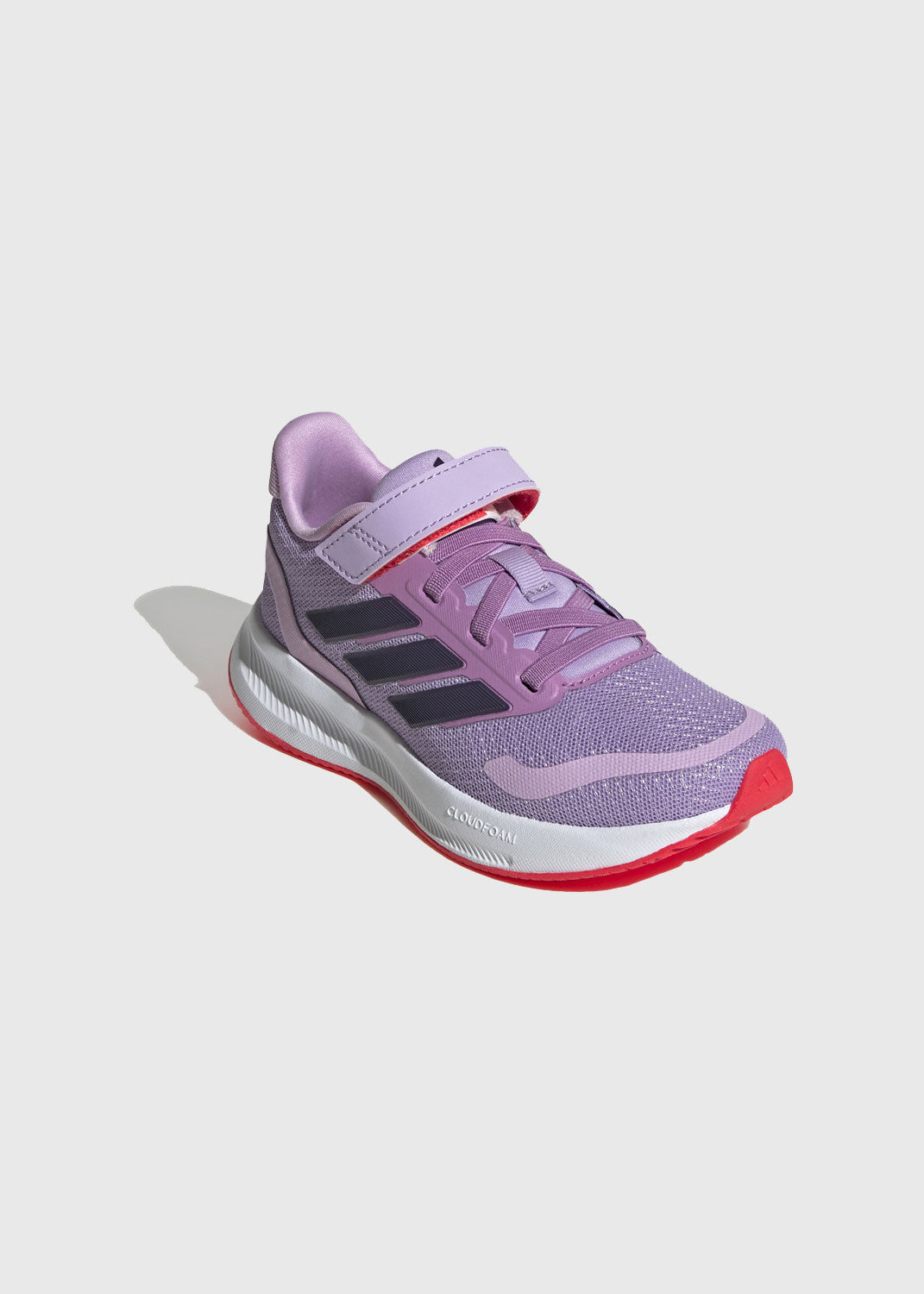 Runfalcon 5 Kids Velcro Running Shoes – Powder Plum/Aurora Plum