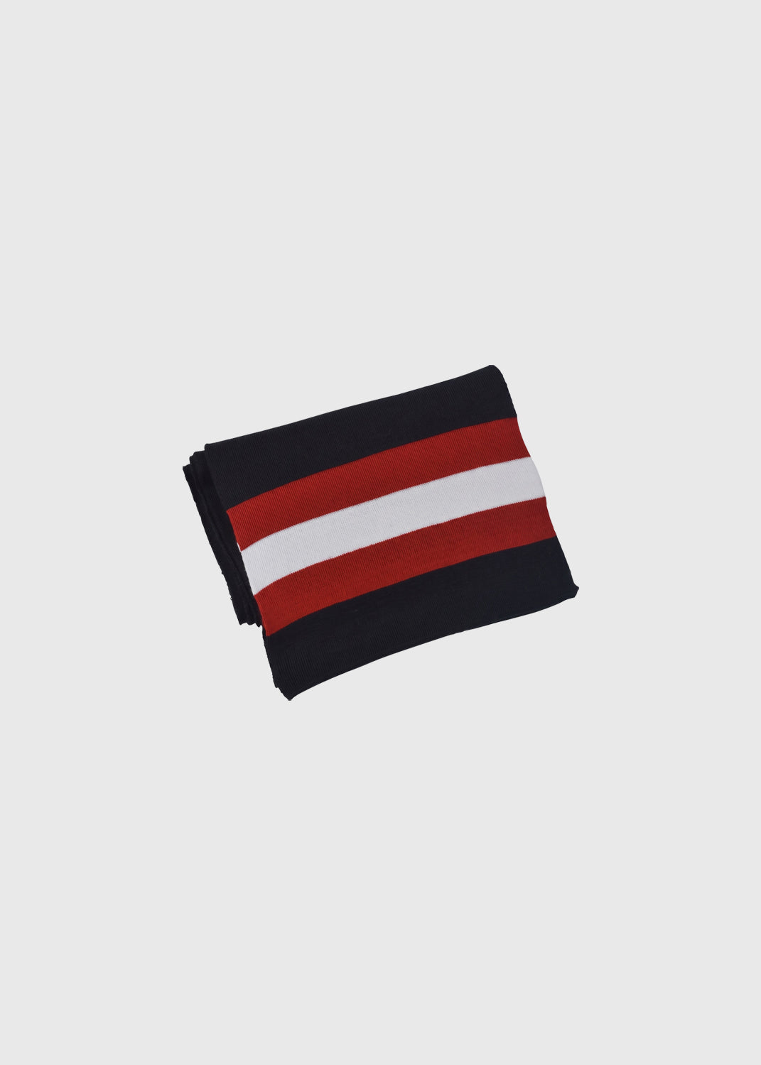 Scarf Black Red White