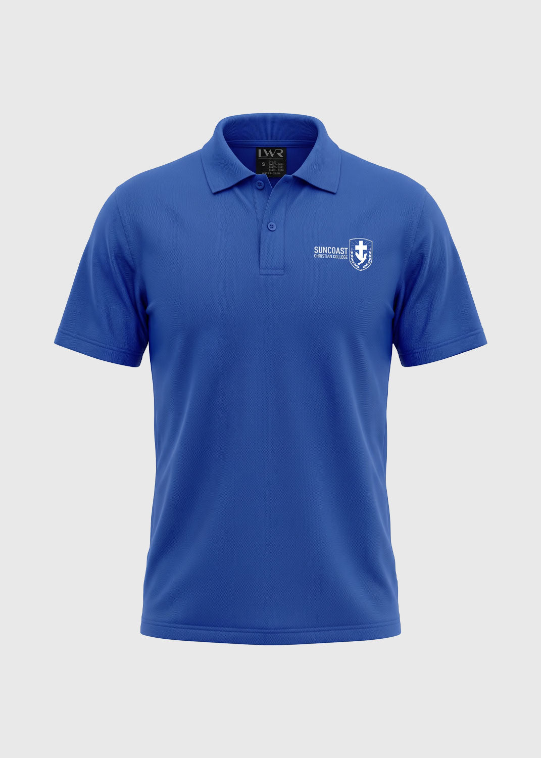 House Polo Mid-Blue