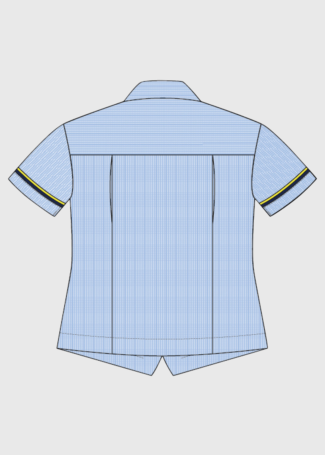 Blouse Formal Blue Ladies