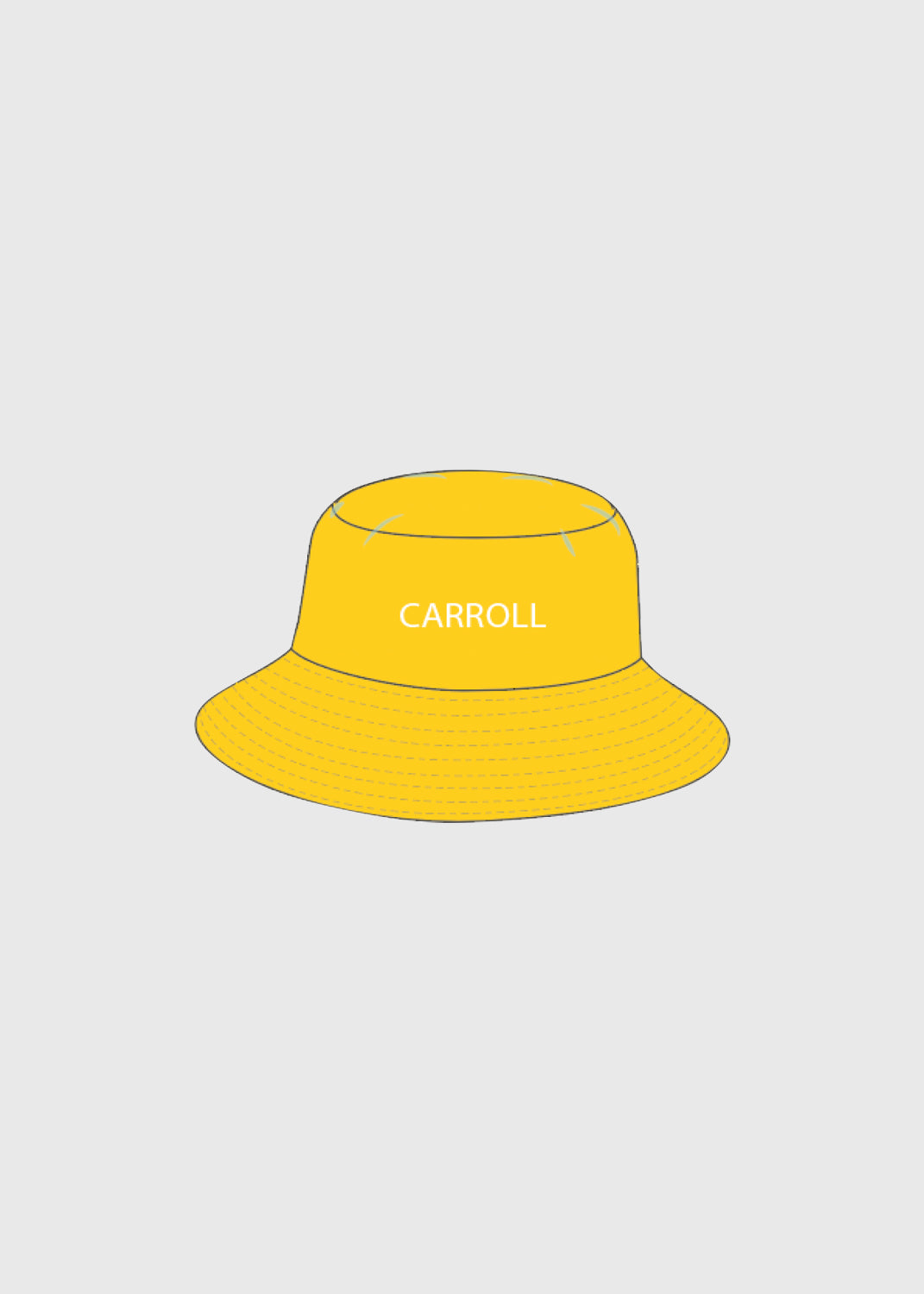 Hat Bucket Carroll Yellow
