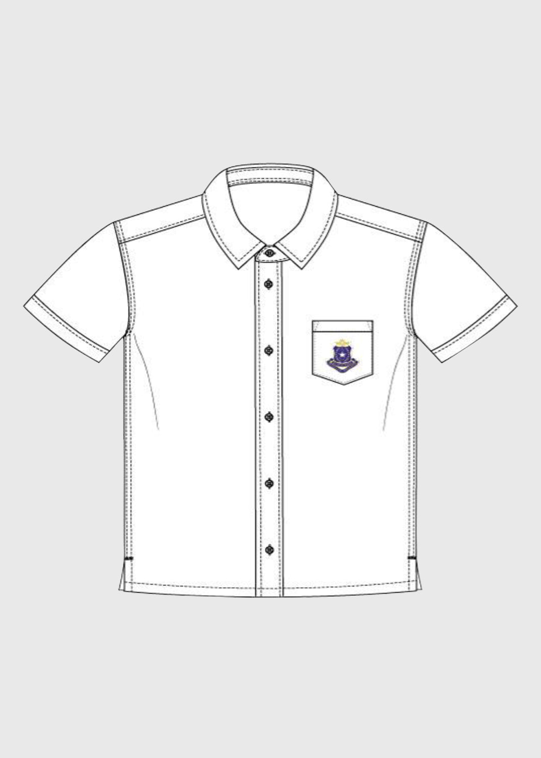 Senior Shirt with Crest