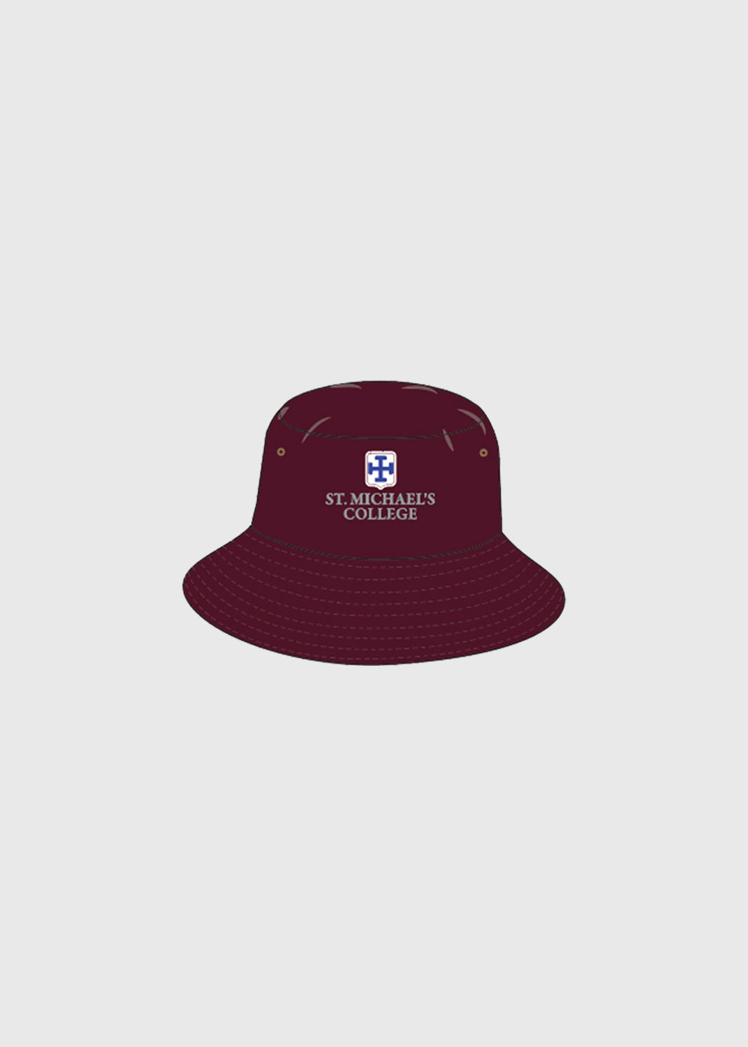 Hat Bucket Royal/Red