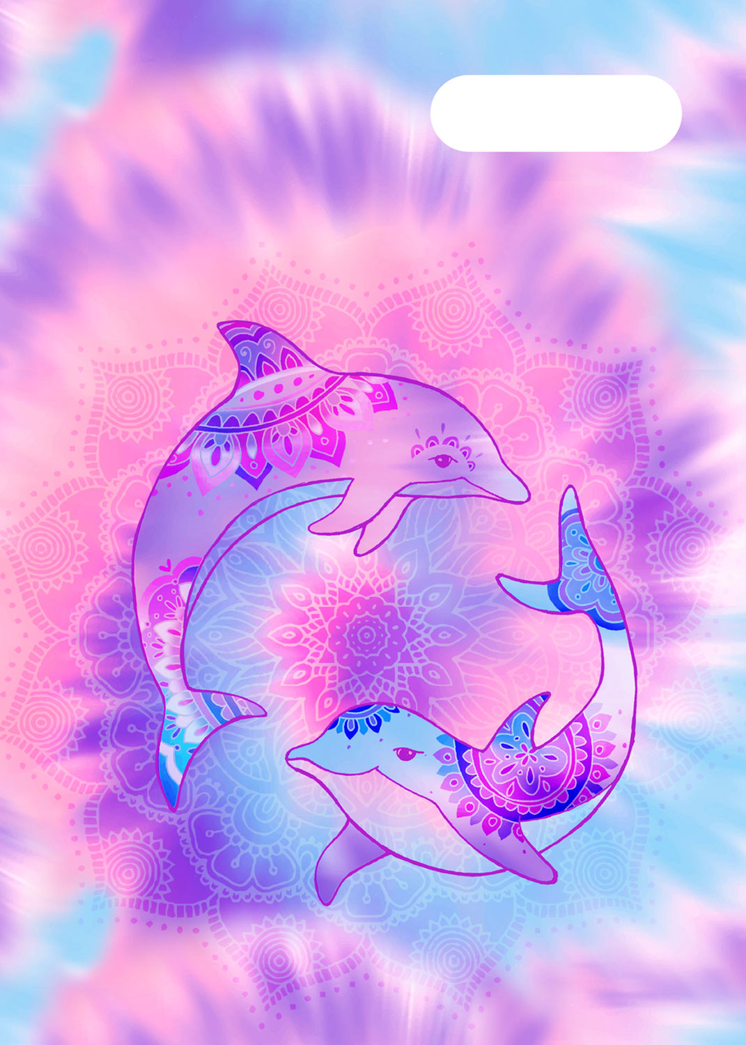 Scrapbook Cover - Tie Dye Splash