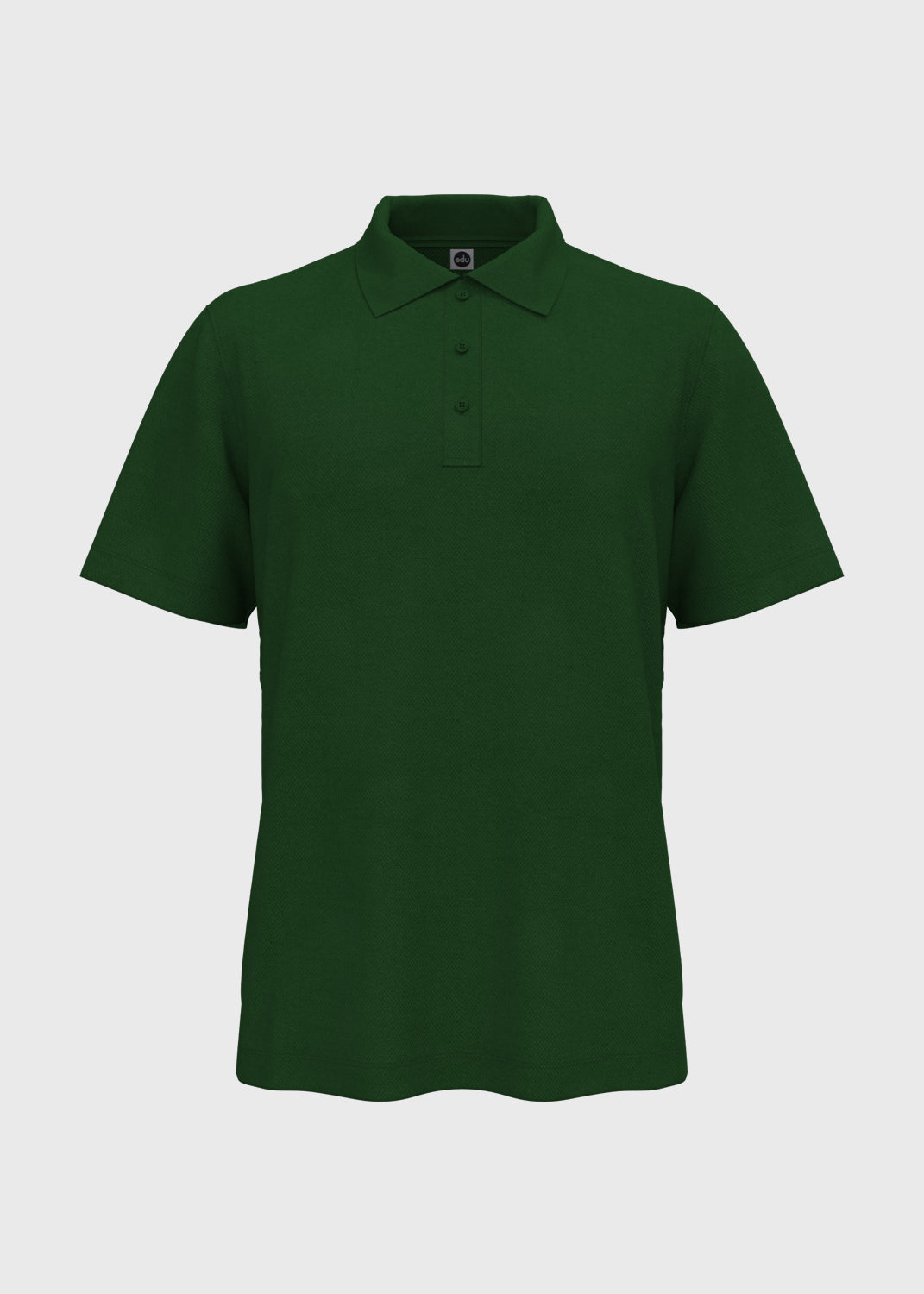 Short Sleeve Polo - Kale Green
