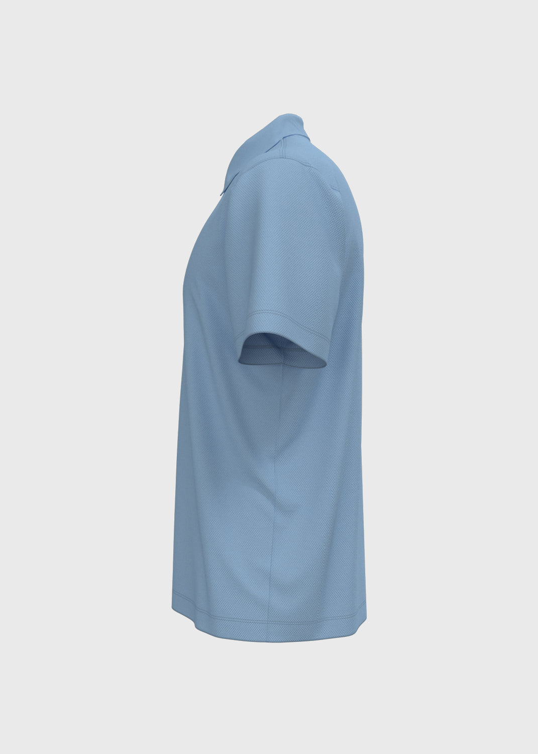 Short Sleeve Polo - Light Blue