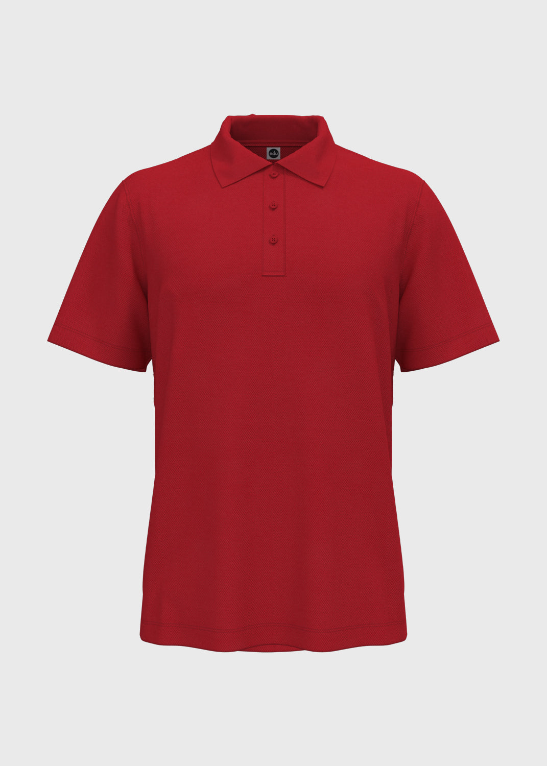 Short Sleeve Polo - Tomato Red