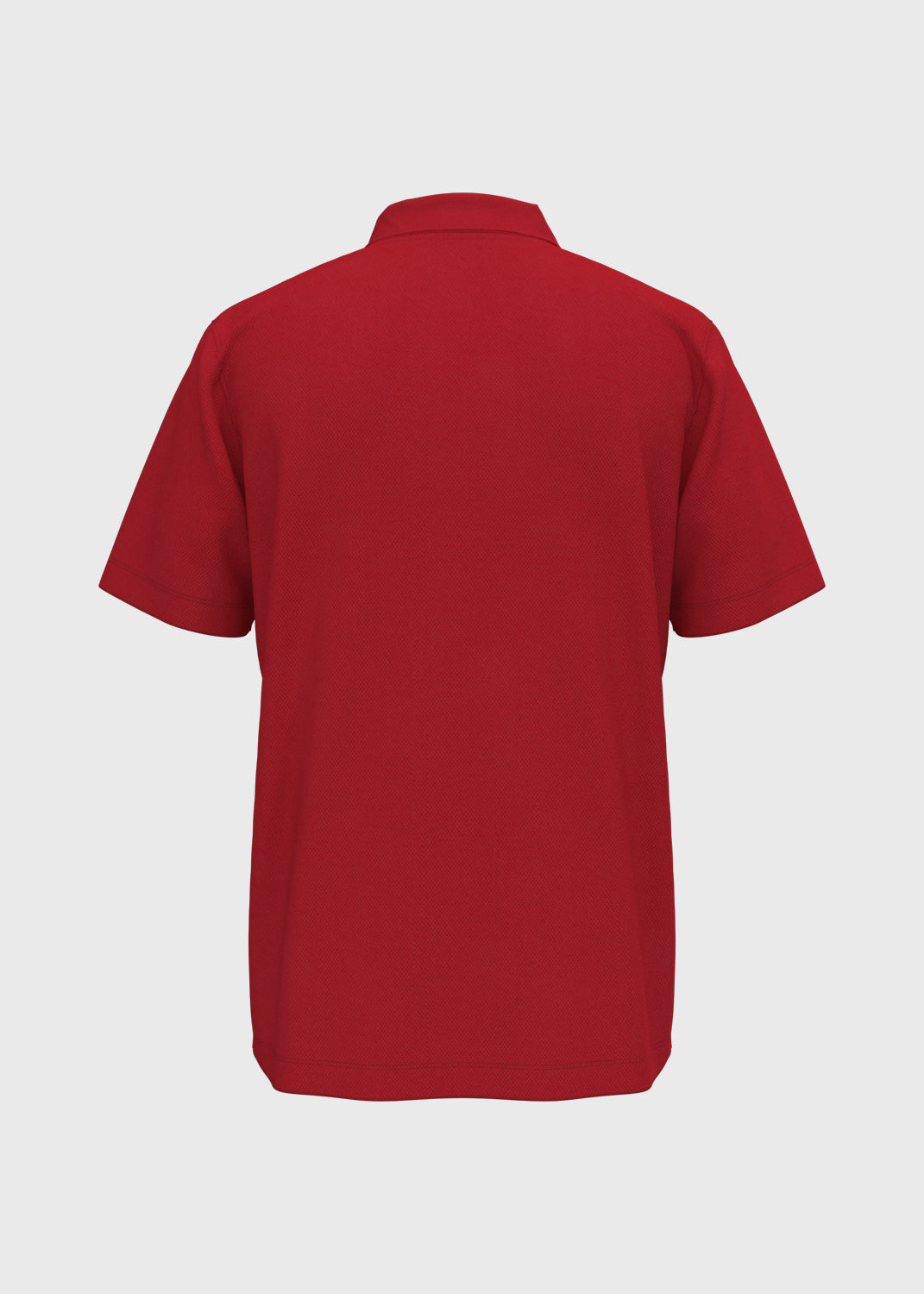 Short Sleeve Polo - Tomato Red