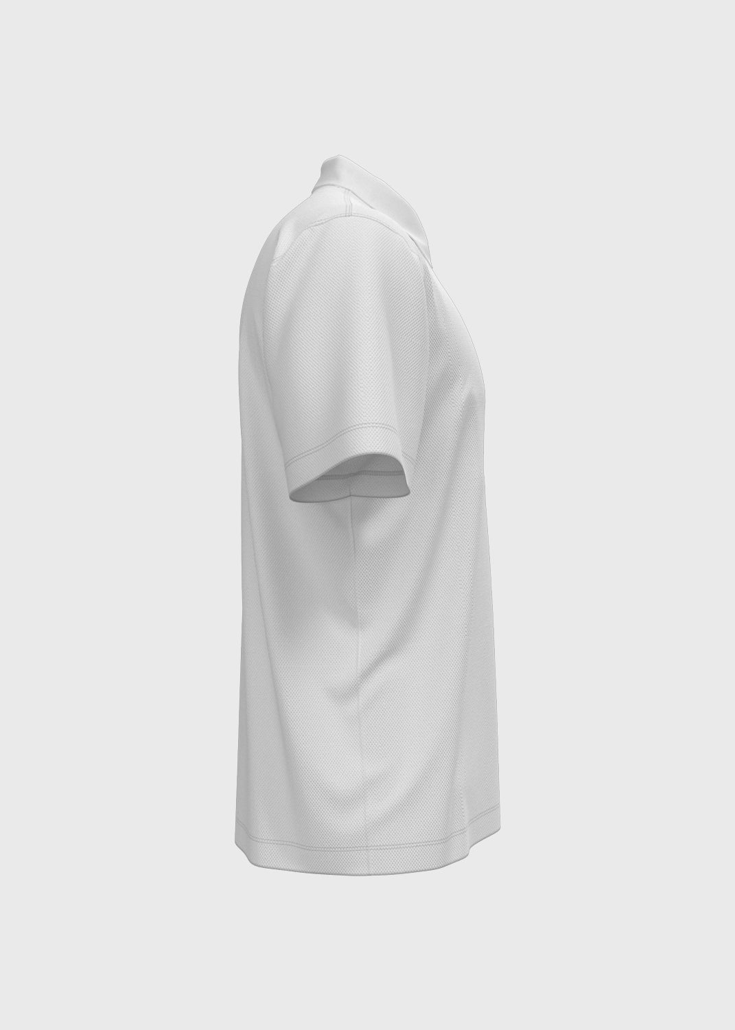 Short Sleeve Polo - White
