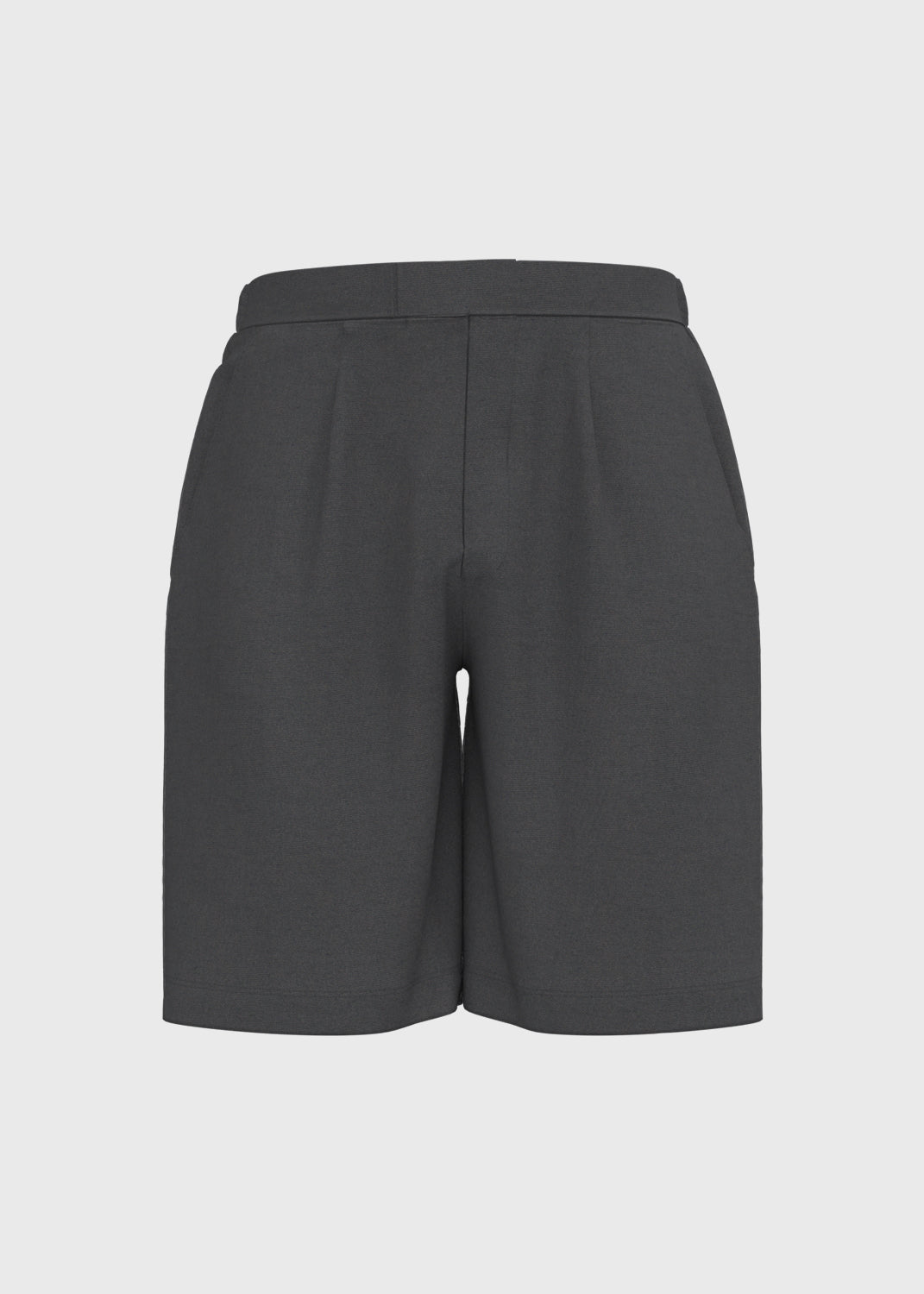Shorts Formal Boys Elastic Back - Granite