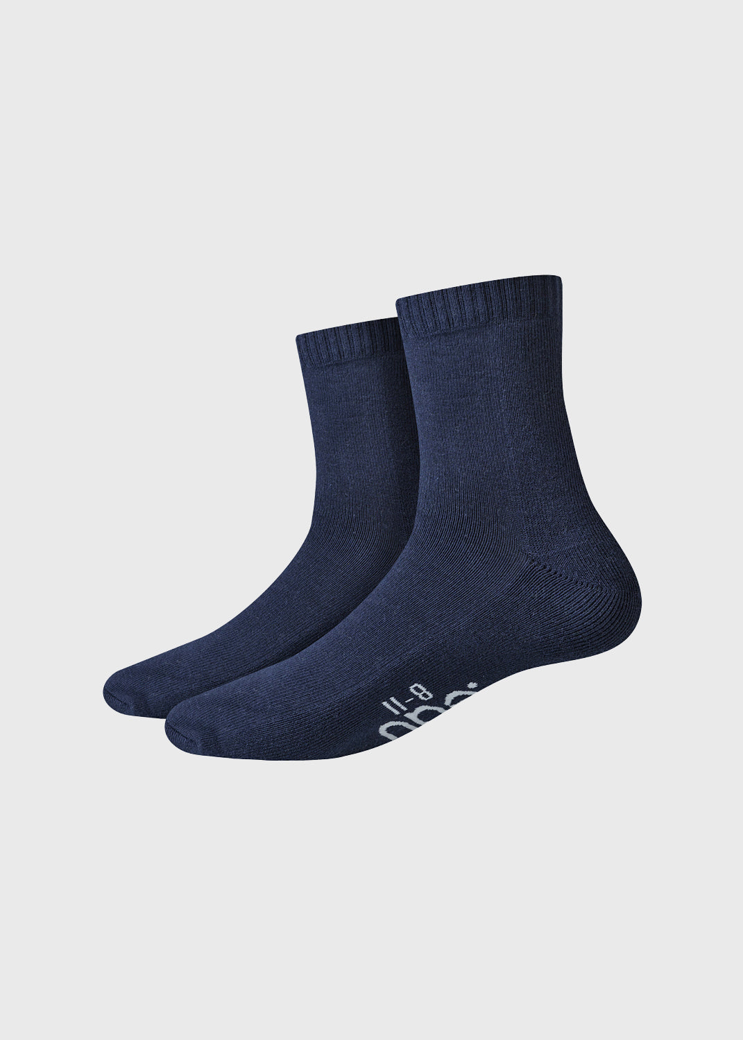 Socks Quarter Crew (Navy) 3PK