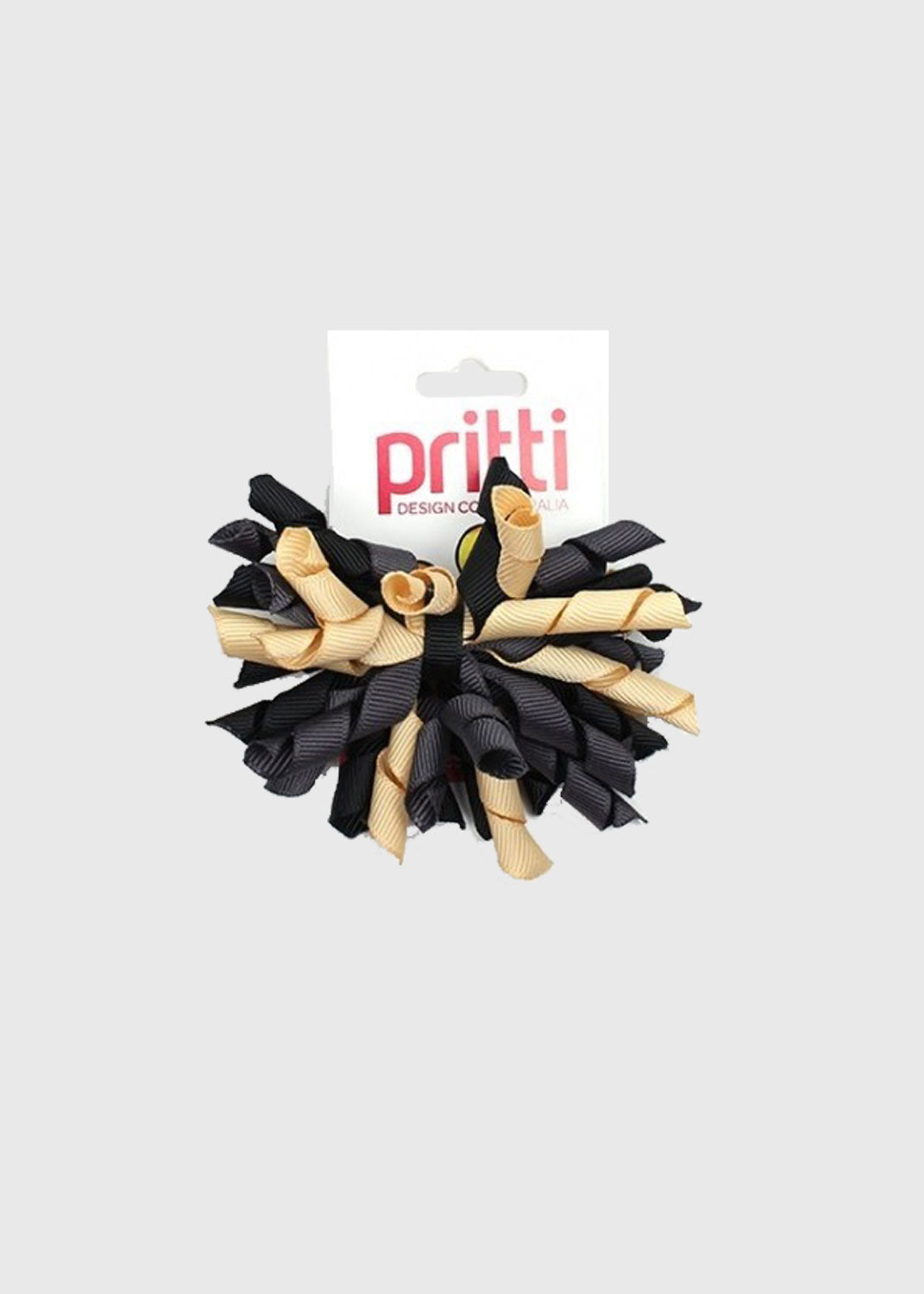 3 Colour Korker Bow Black/Black/honey