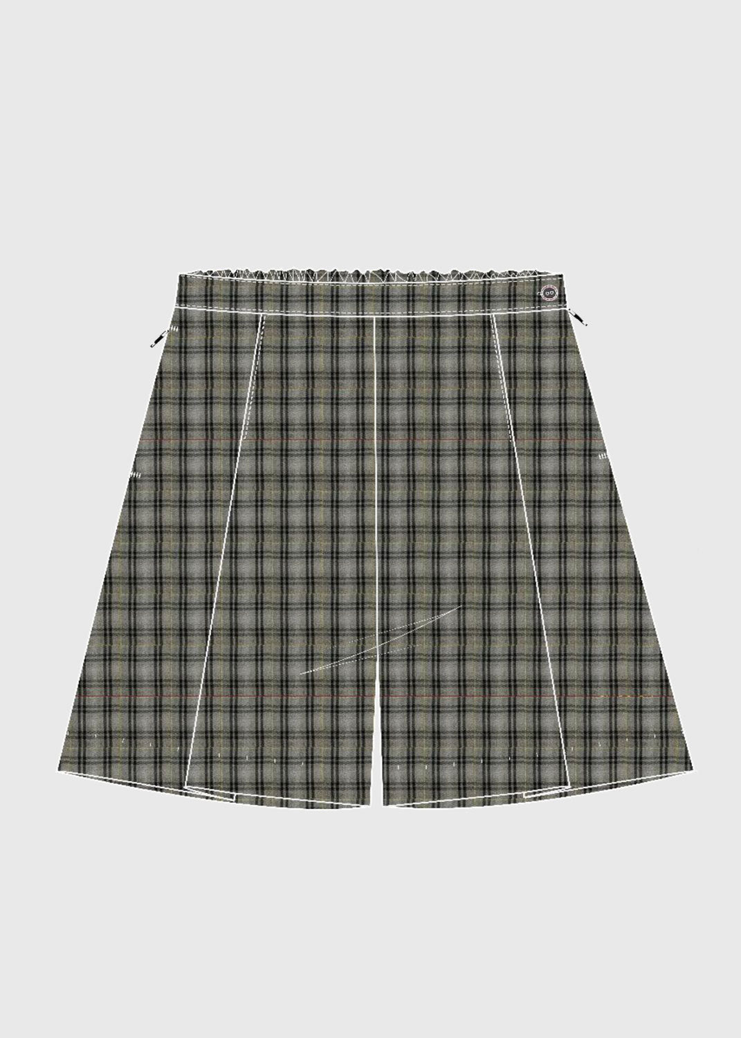 Skort Junior elastic back