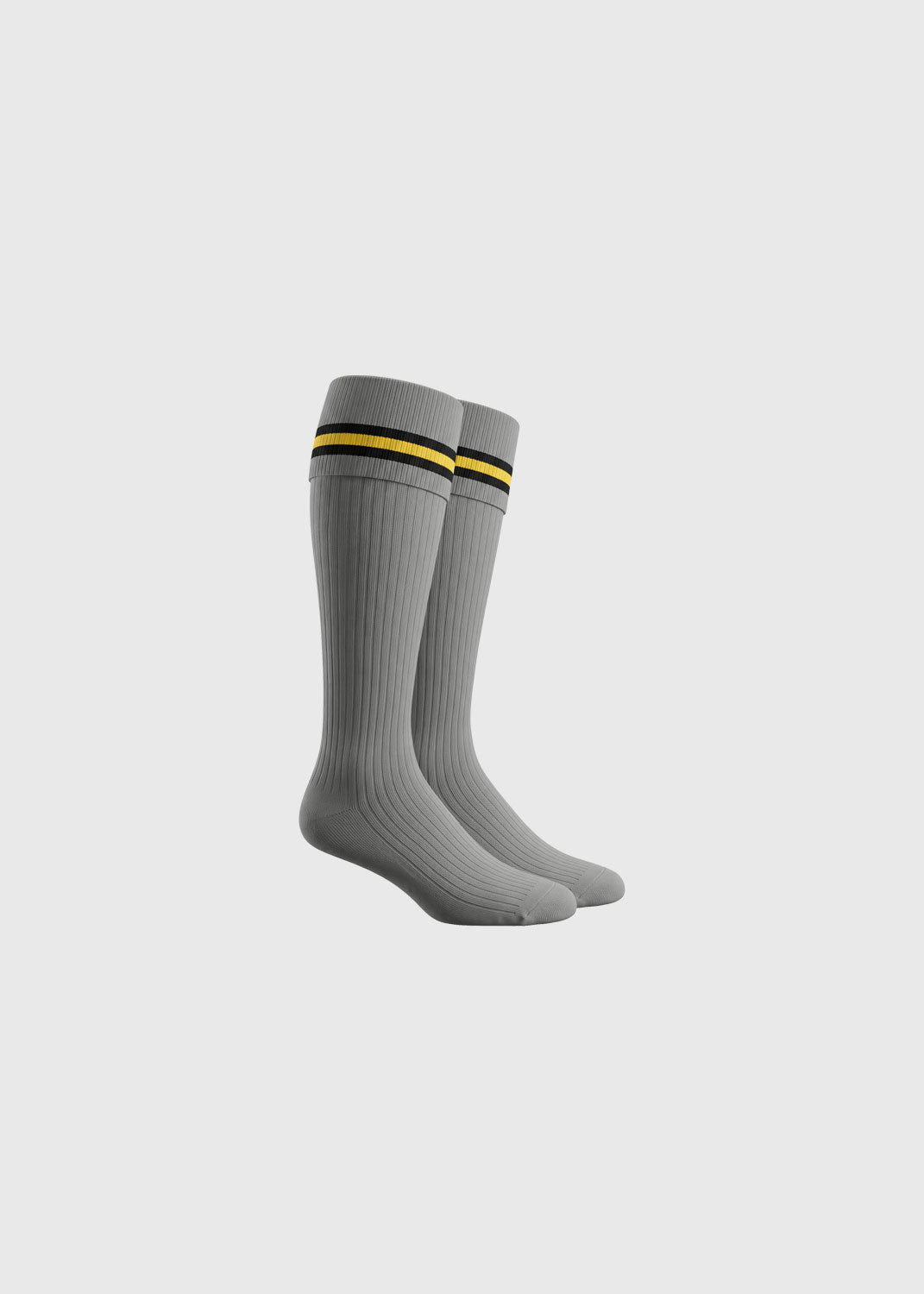 Sock Senior Knee High Grey
