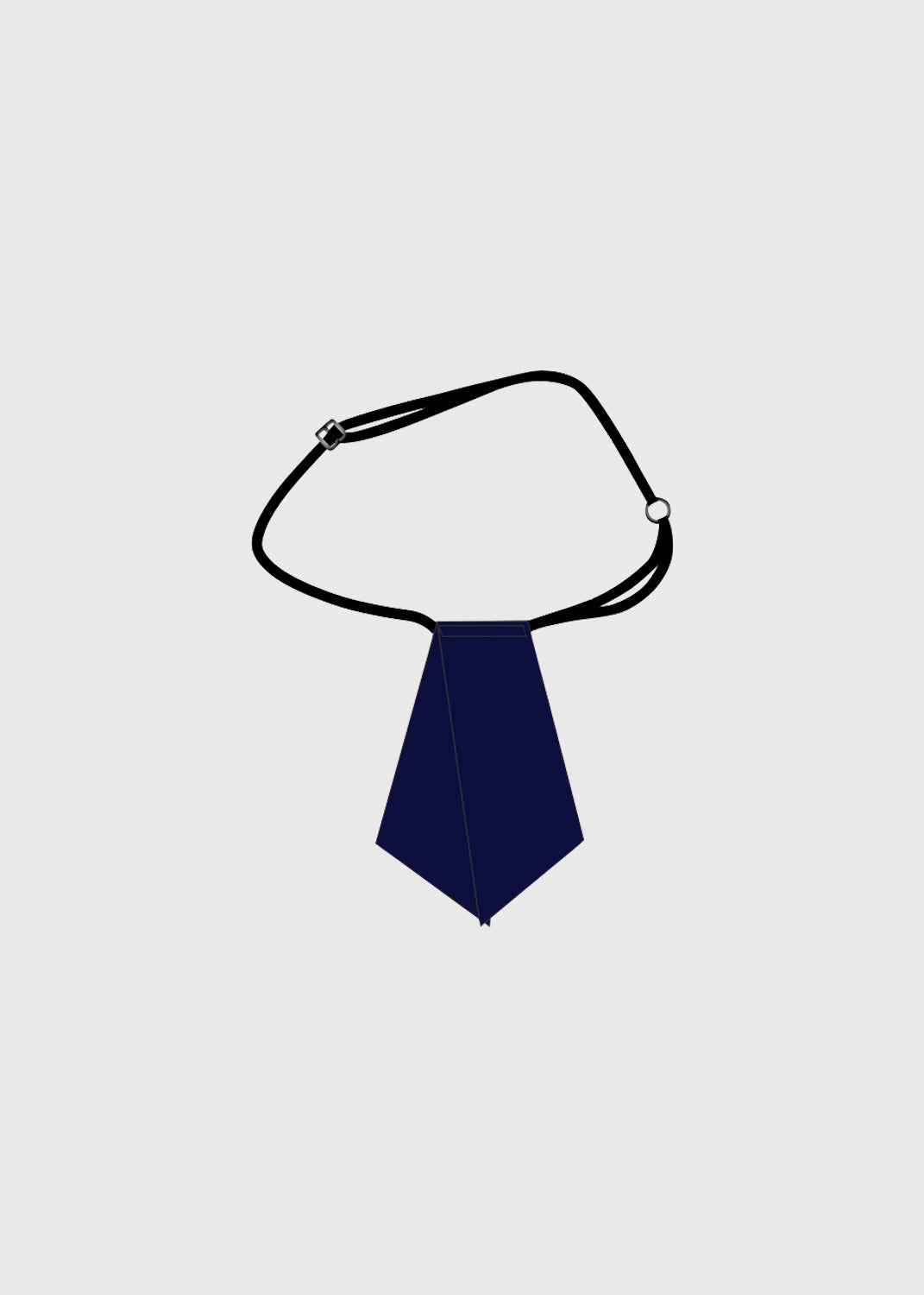Tie Tab Navy Girls