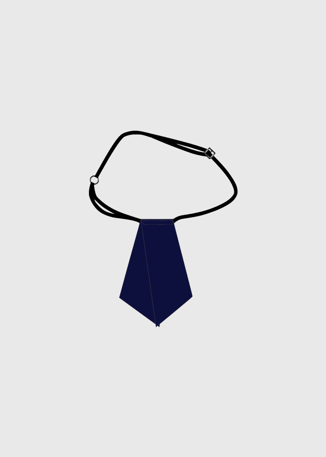 Tie Tab Navy Girls