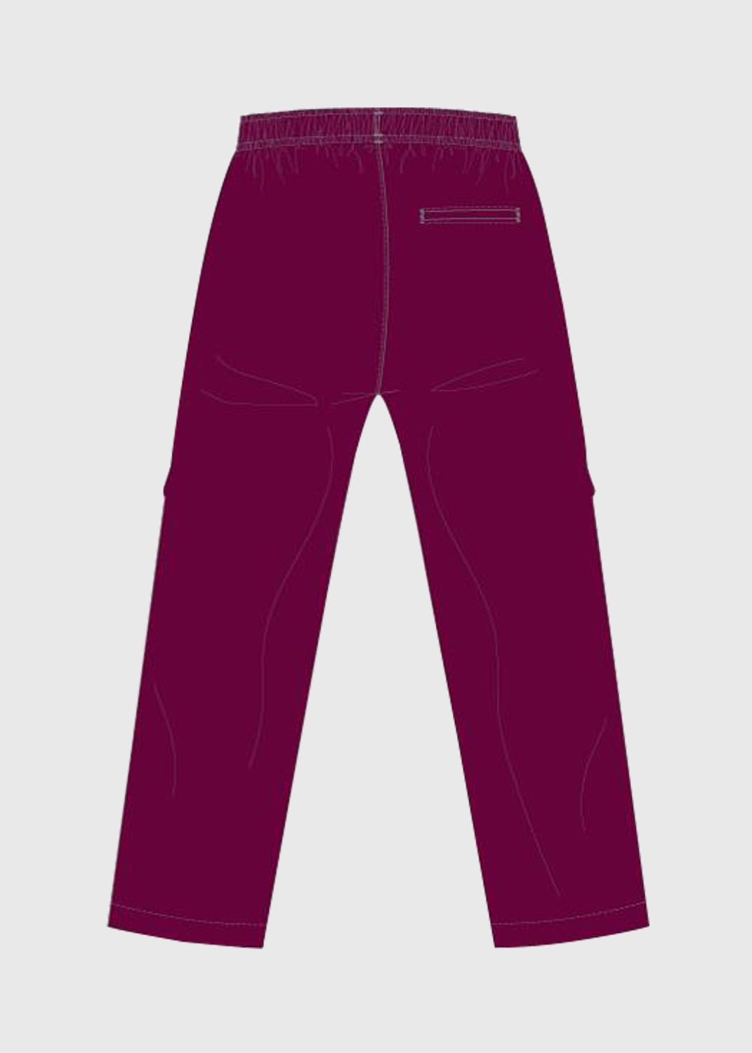 Winter Pant Track Maroon