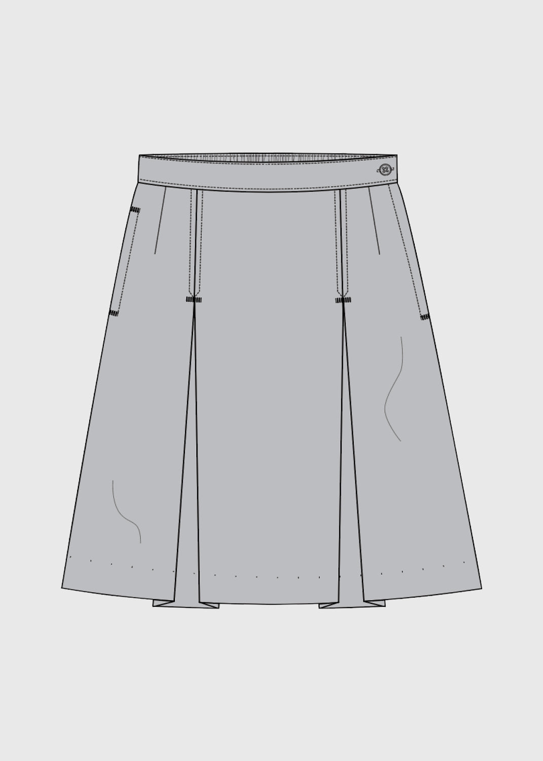 Skirt Grey