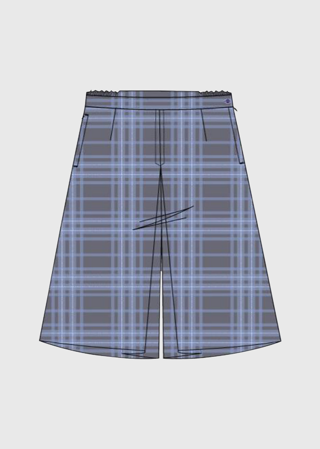 Skort Senior Girls Check