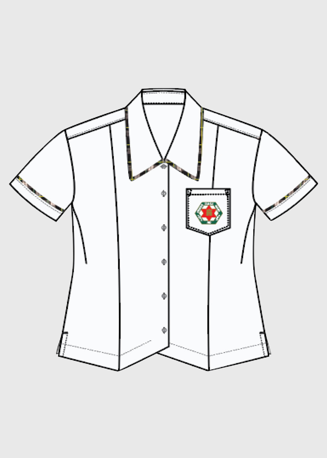 Blouse White Senior
