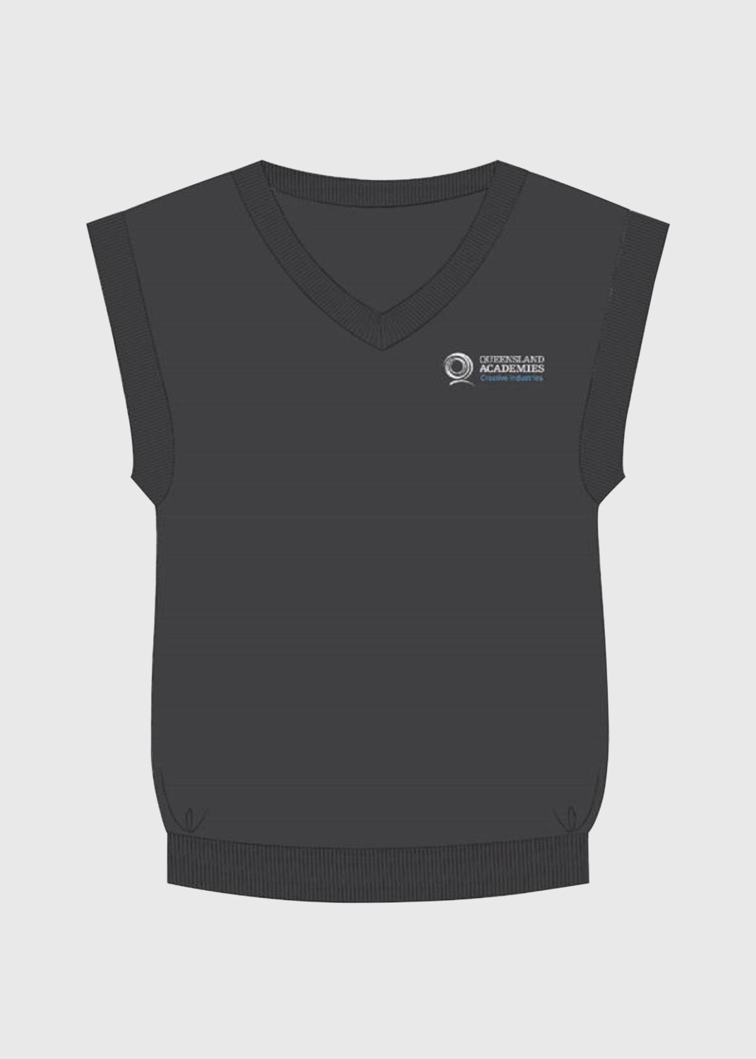 Vest Unisex Marle Grey