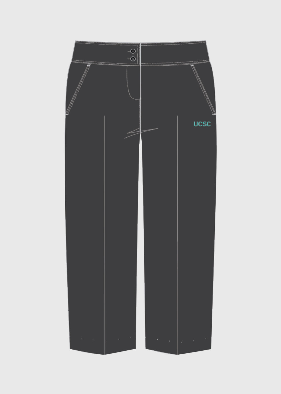 Girls long dress pant