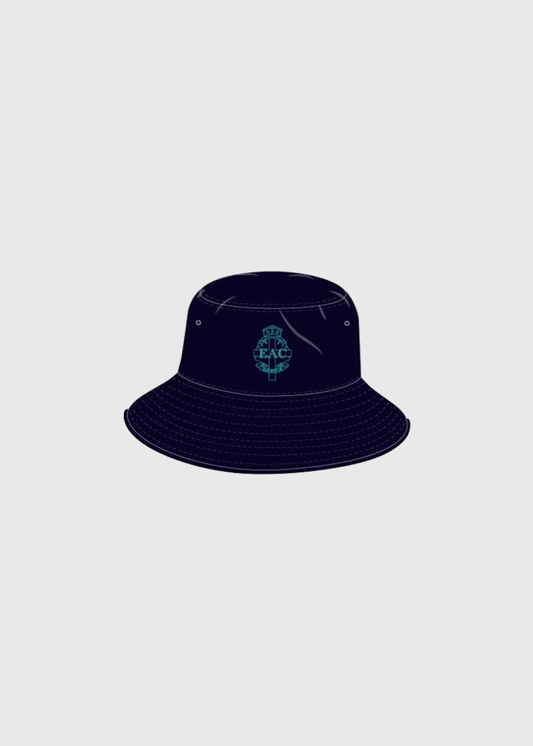 Bucket Hat Student (Teal Embroidery)