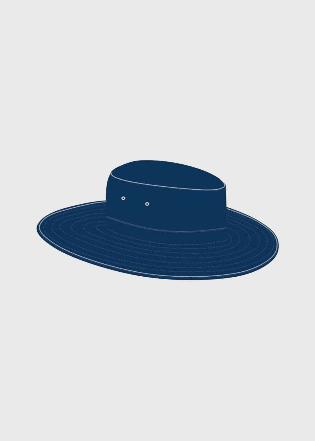 Hat Wide Brim Navy