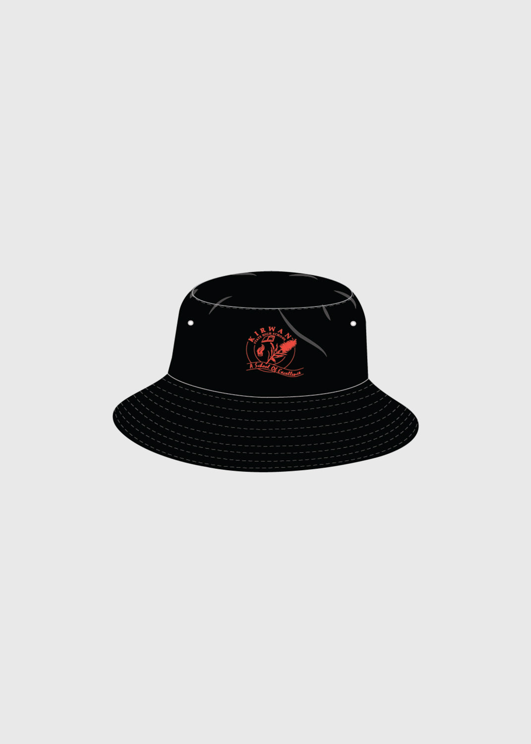 Bucket Hat - Castle (WHITE)