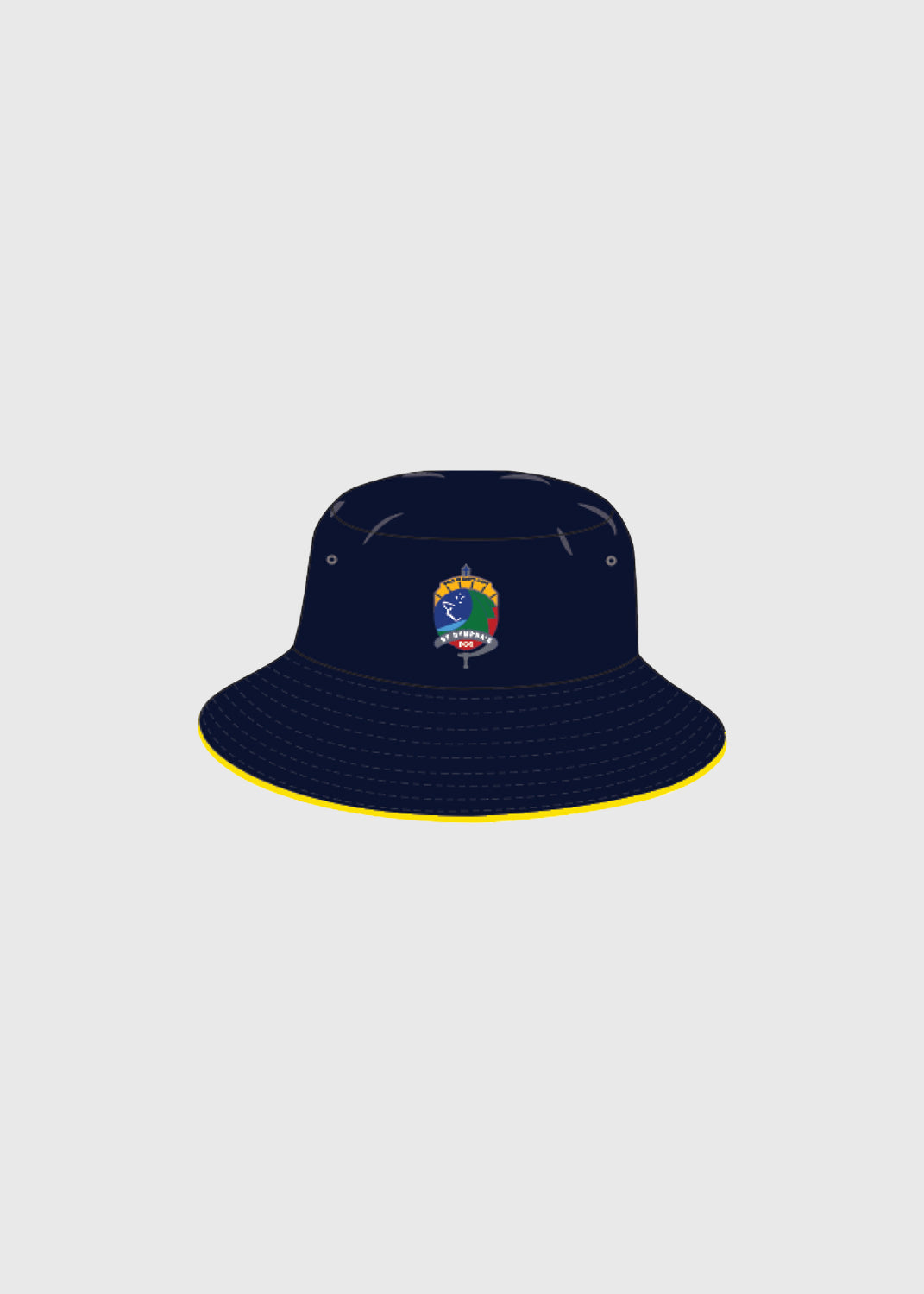Navy Hat Bucket Green Kirby