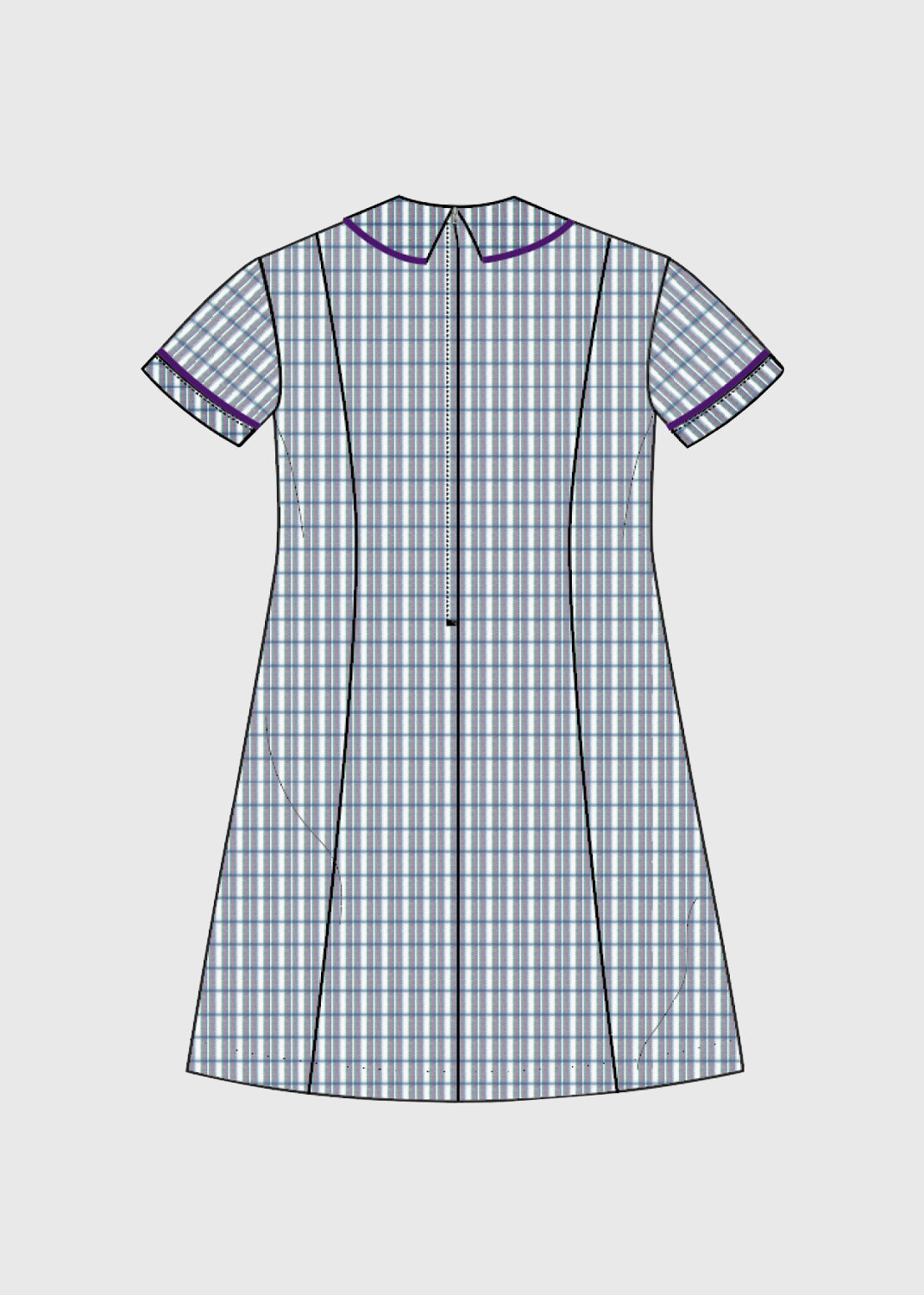 Dress Primary Jnr Check P-6