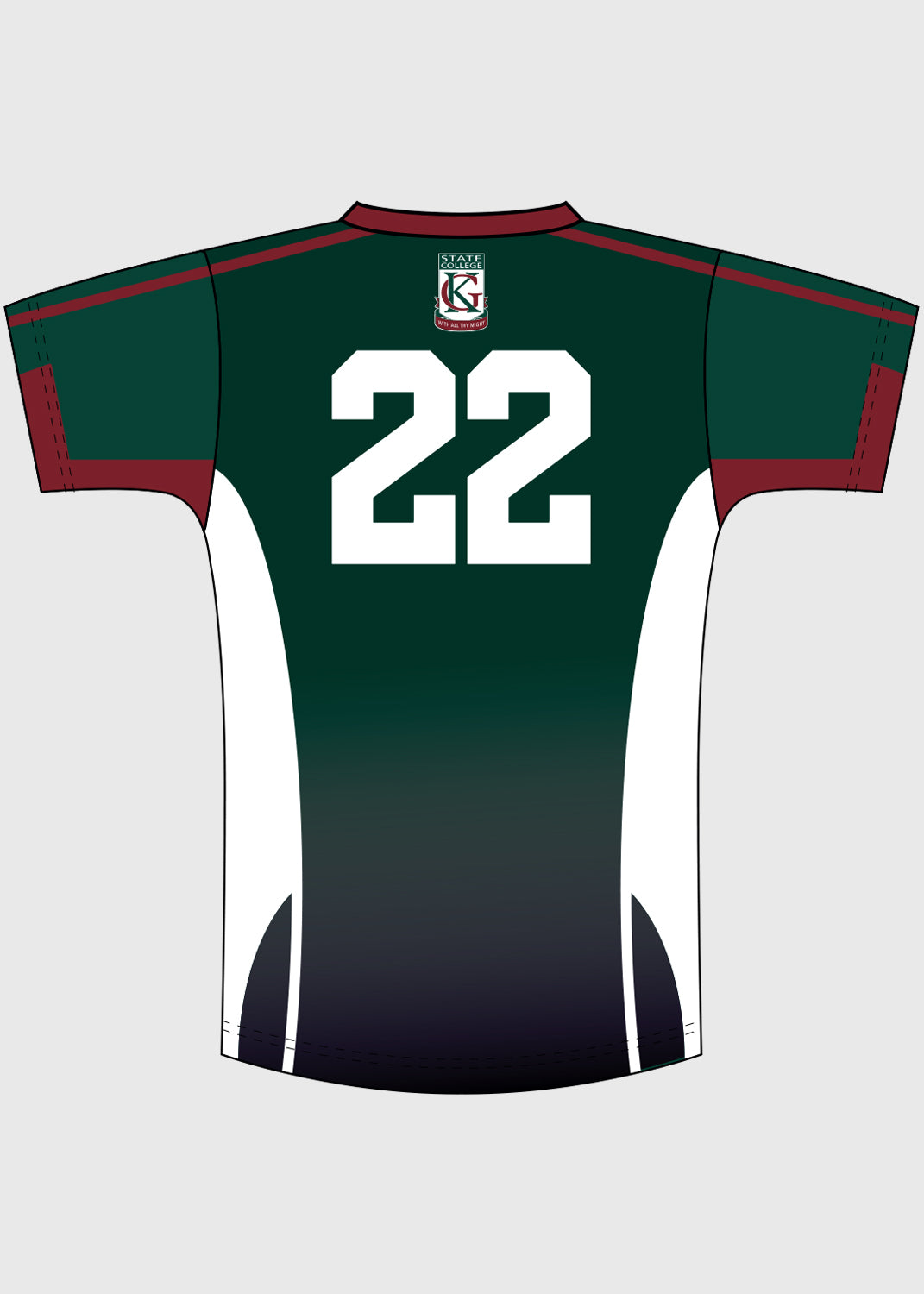 Male - Volleyball Playing Tee