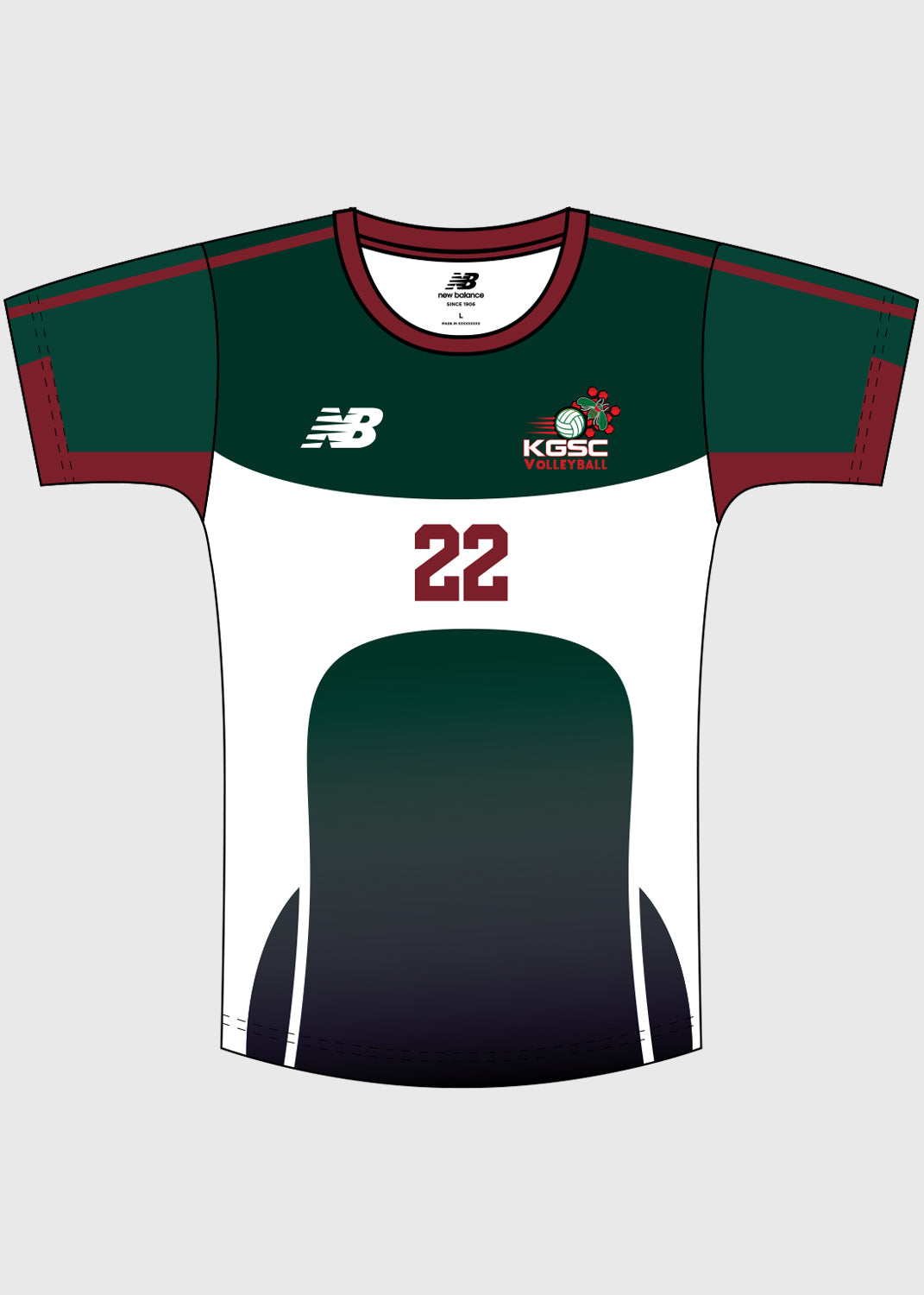 Male - Volleyball Playing Tee