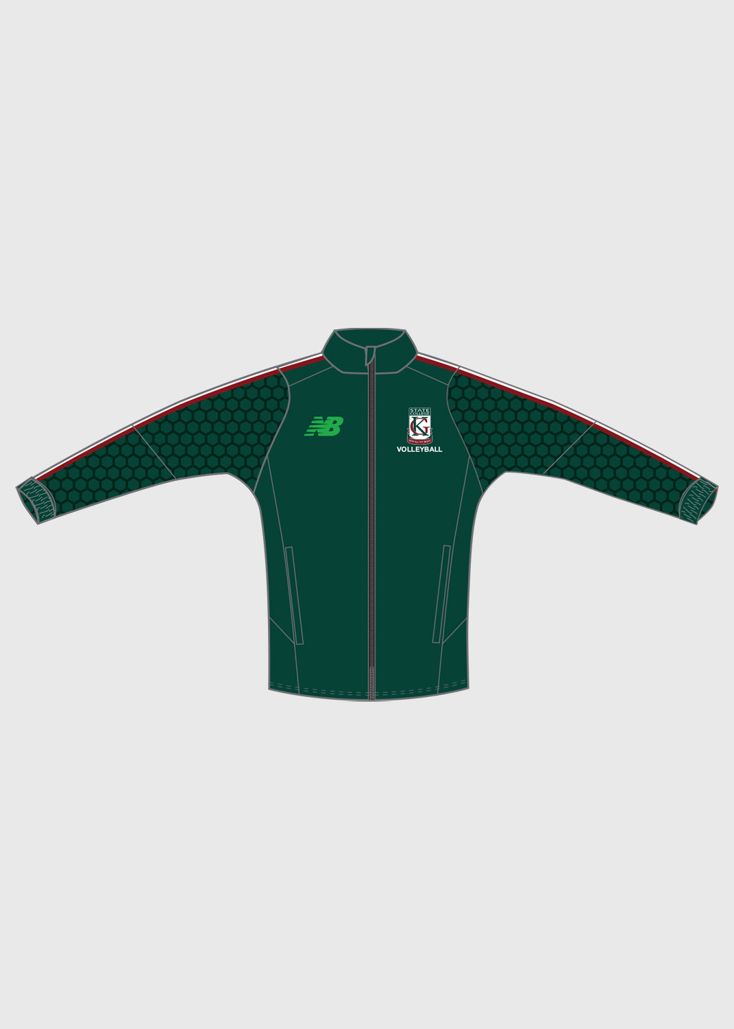 Female - Volleyball Jacket - NB Shell